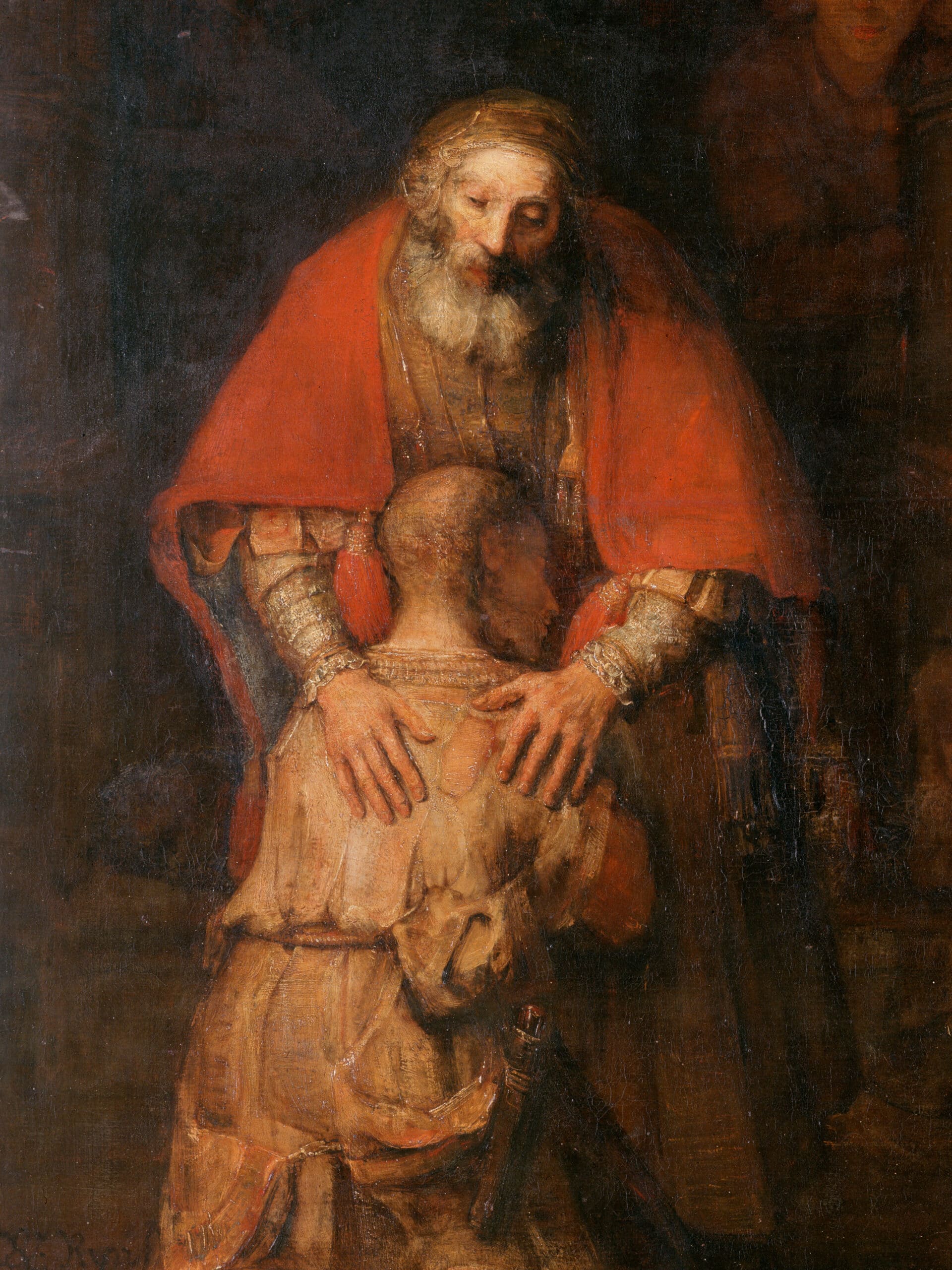 "El retorno del hijo pródigo" obra del pintor holandés Rembrandt